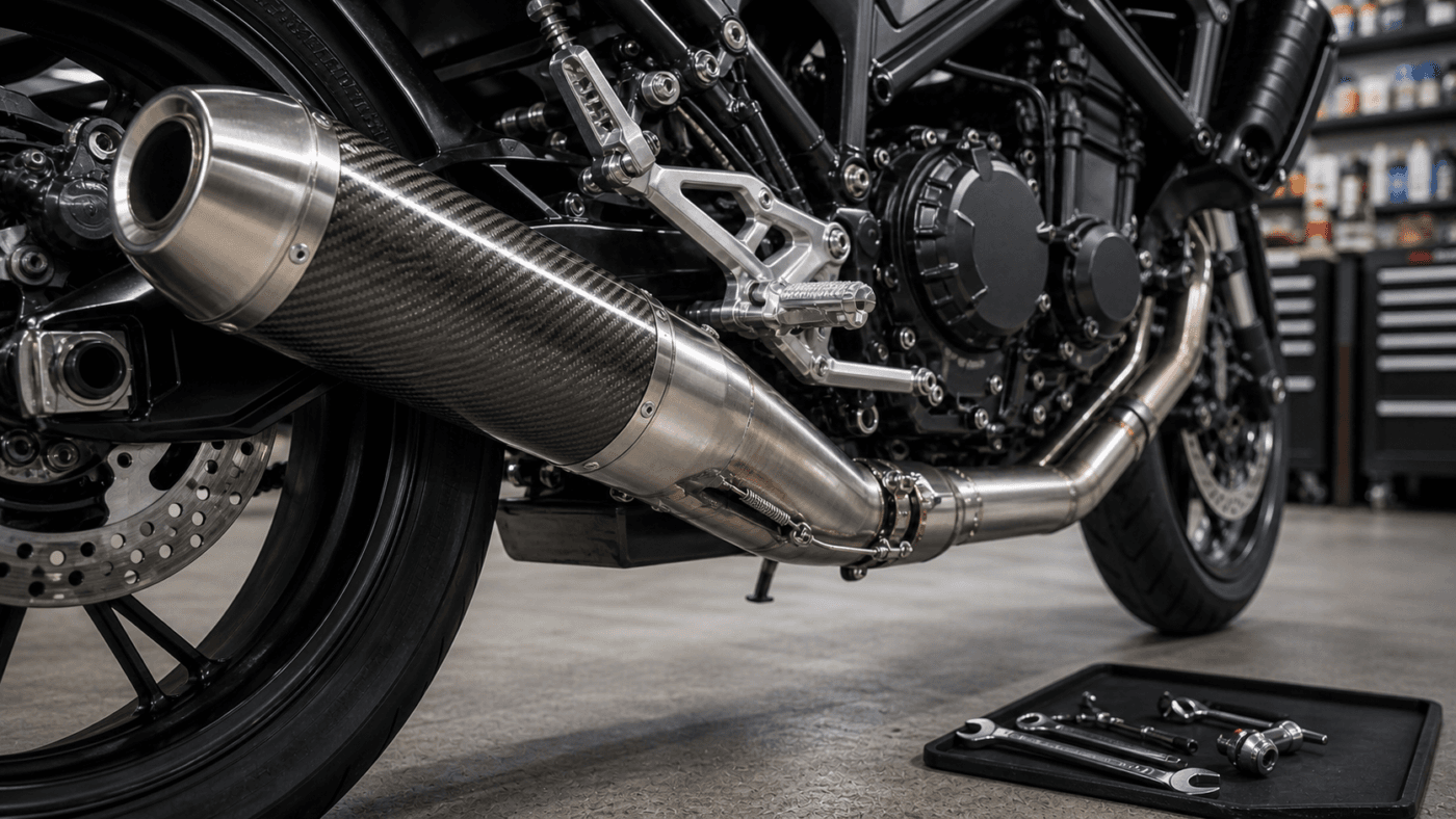Two Brothers TBR exhaust review motorcycle guide
