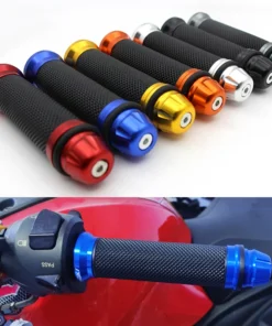 22mm Rubber Anti-Slip Motorcycle Grip Set FOR MOTORCYCLE