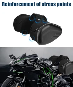58L Motorcycle Rear Side Bags Waterproof Panniers FOR MOTORCYCLE
