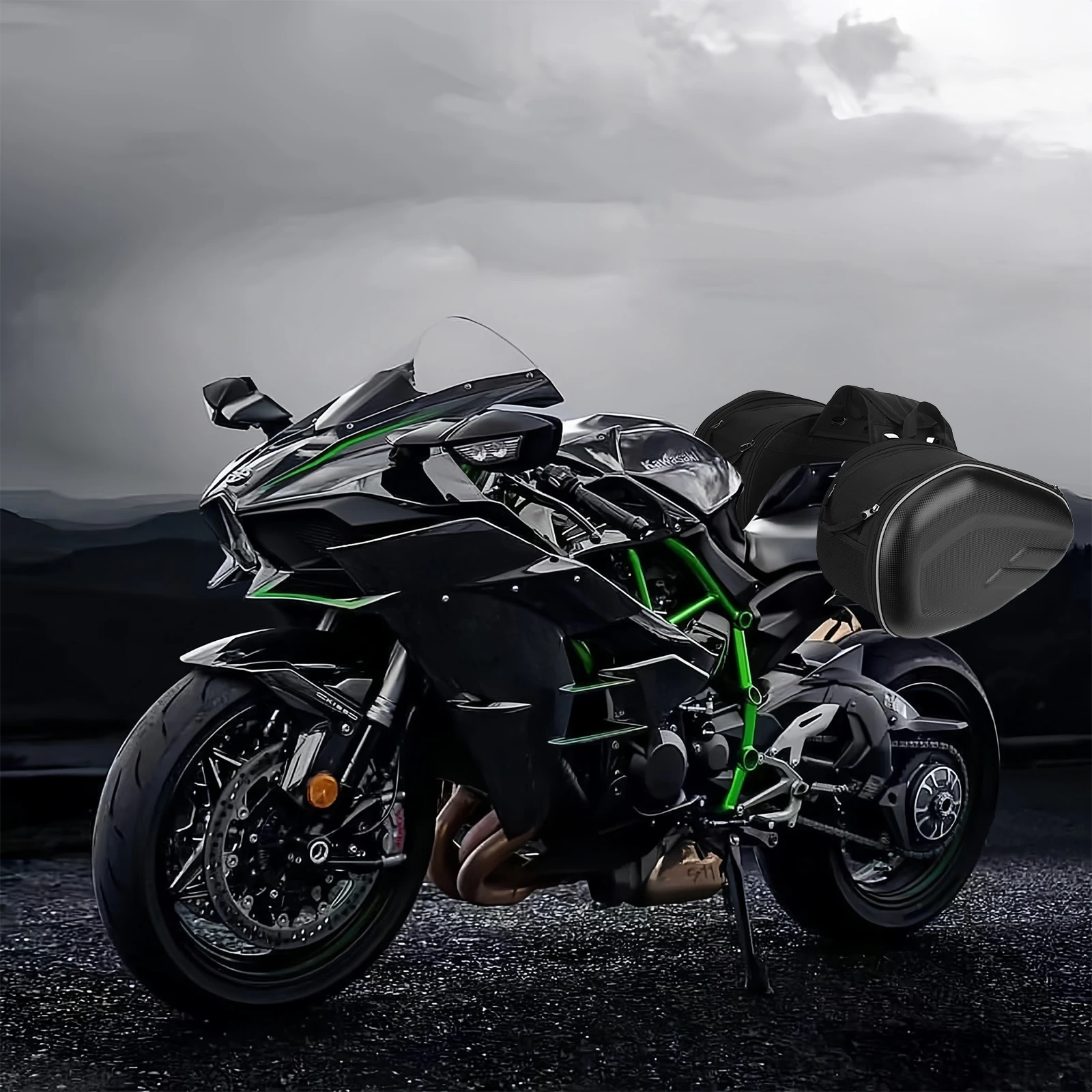 58L Motorcycle Rear Side Bags Waterproof Panniers for Moto Guzzi GTW 500 Single 499 Guzzi GTW 500 Single 499 Guzzi GTW 500 Single 499 - Image 3 58L Motorcycle Rear Side Bags Waterproof Panniers for Moto Guzzi GTW 500 Single 499 Guzzi GTW 500 Single 499 Guzzi GTW 500 Single 499 - Image 3