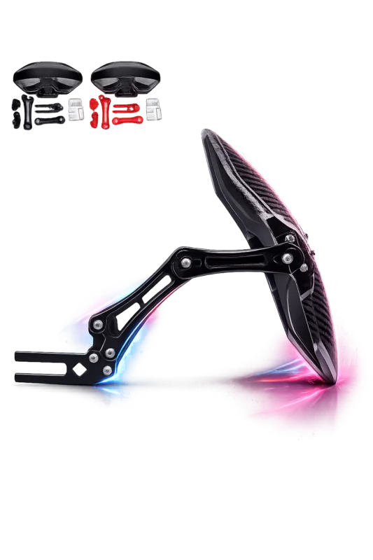 Motorcycle Mudguard Carbon Fiber Adjustable for SUZUKI V-Strom 800 - Image 2 Motorcycle Mudguard Carbon Fiber Adjustable for SUZUKI V-Strom 800 - Image 2
