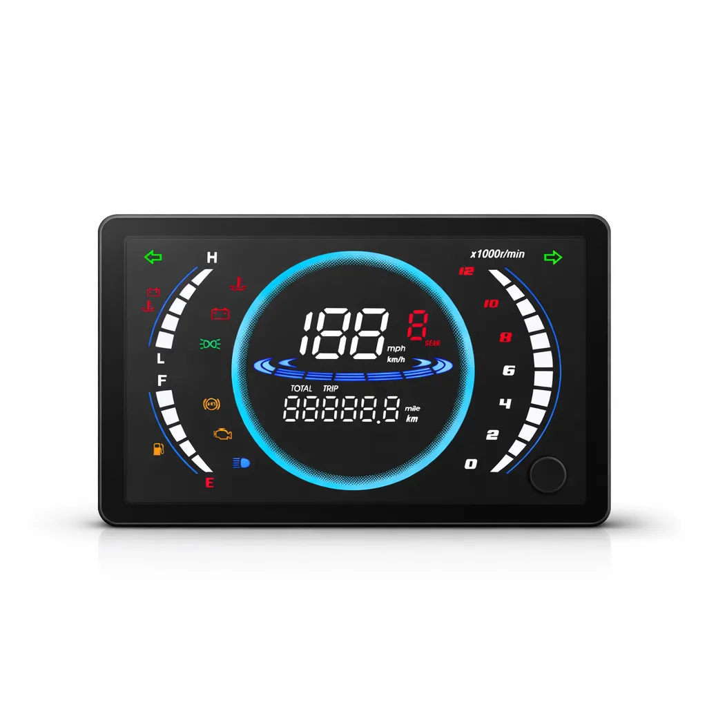Waterproof Motorcycle Digital Speedometer 7 inch + Digital Odometer for bmw 325d E90 E91 E92 E93 3.0d 150kw 4cv - model s78 - Image 1 Waterproof Motorcycle Digital Speedometer 7 inch + Digital Odometer for bmw 325d E90 E91 E92 E93 3.0d 150kw 4cv - model s78 - Image 1