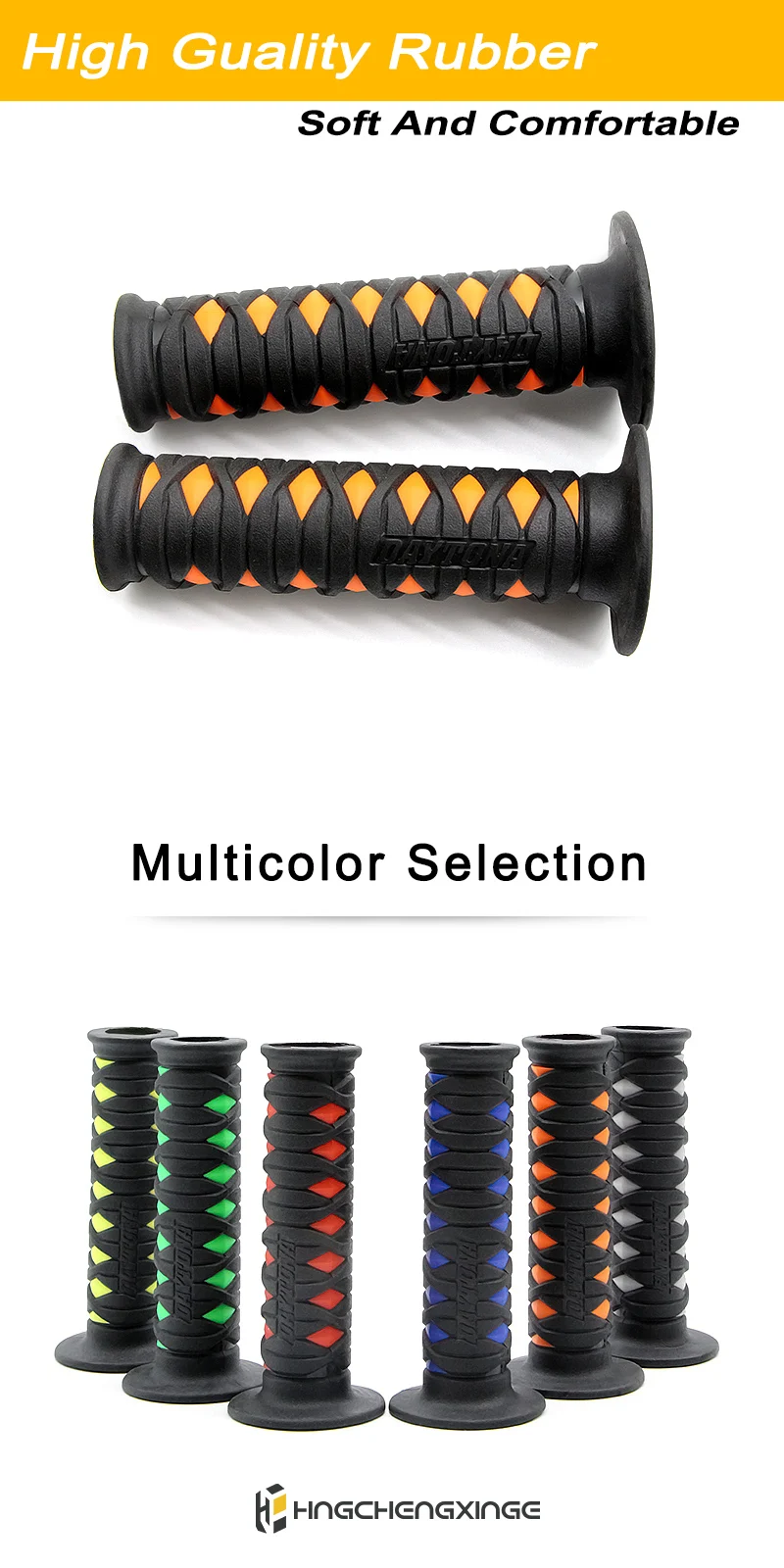 Motorcycle grips installed view for Ultra Cycle So Cal Pro Rigid250