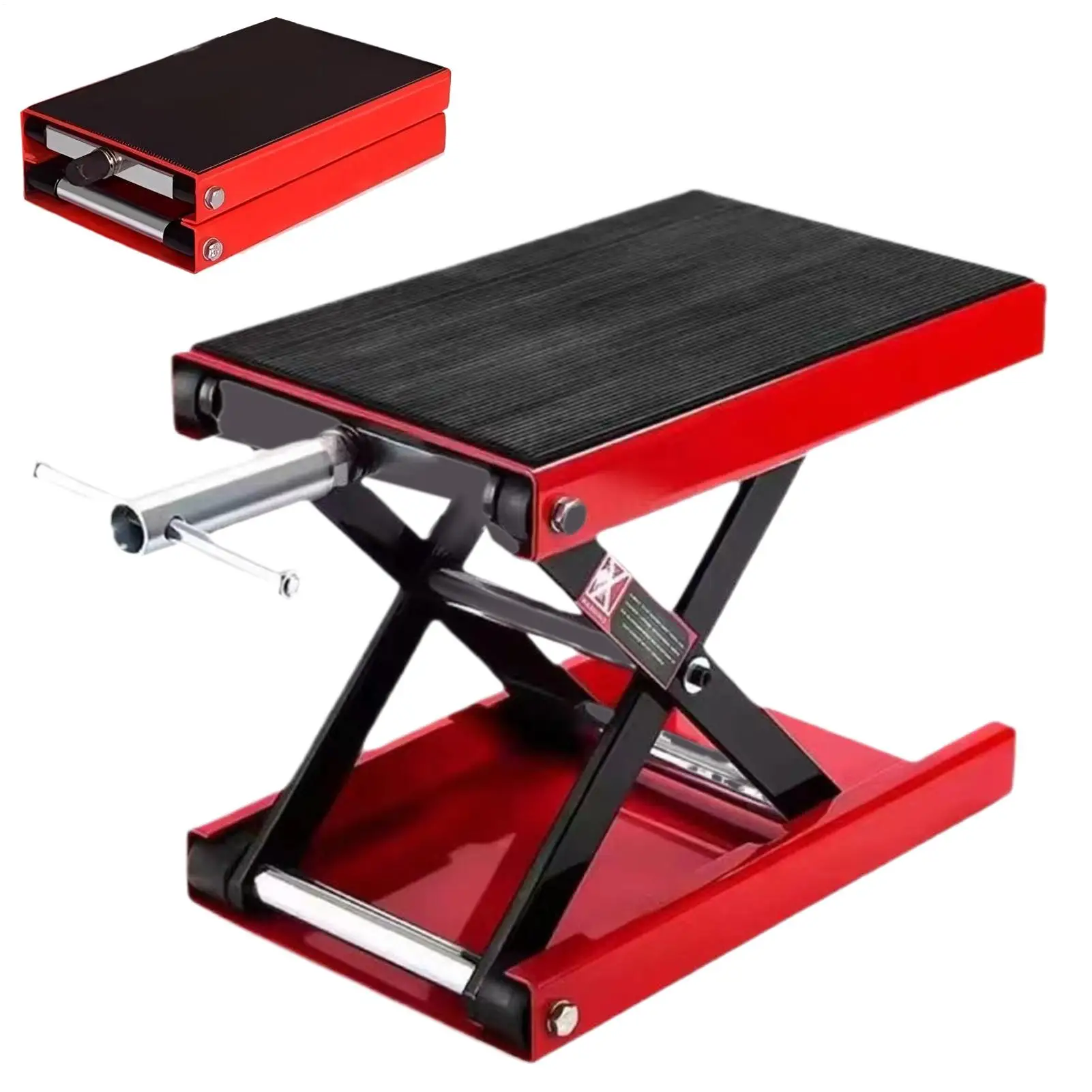 Lift table storage and mobility FOR MOTORCYCLE