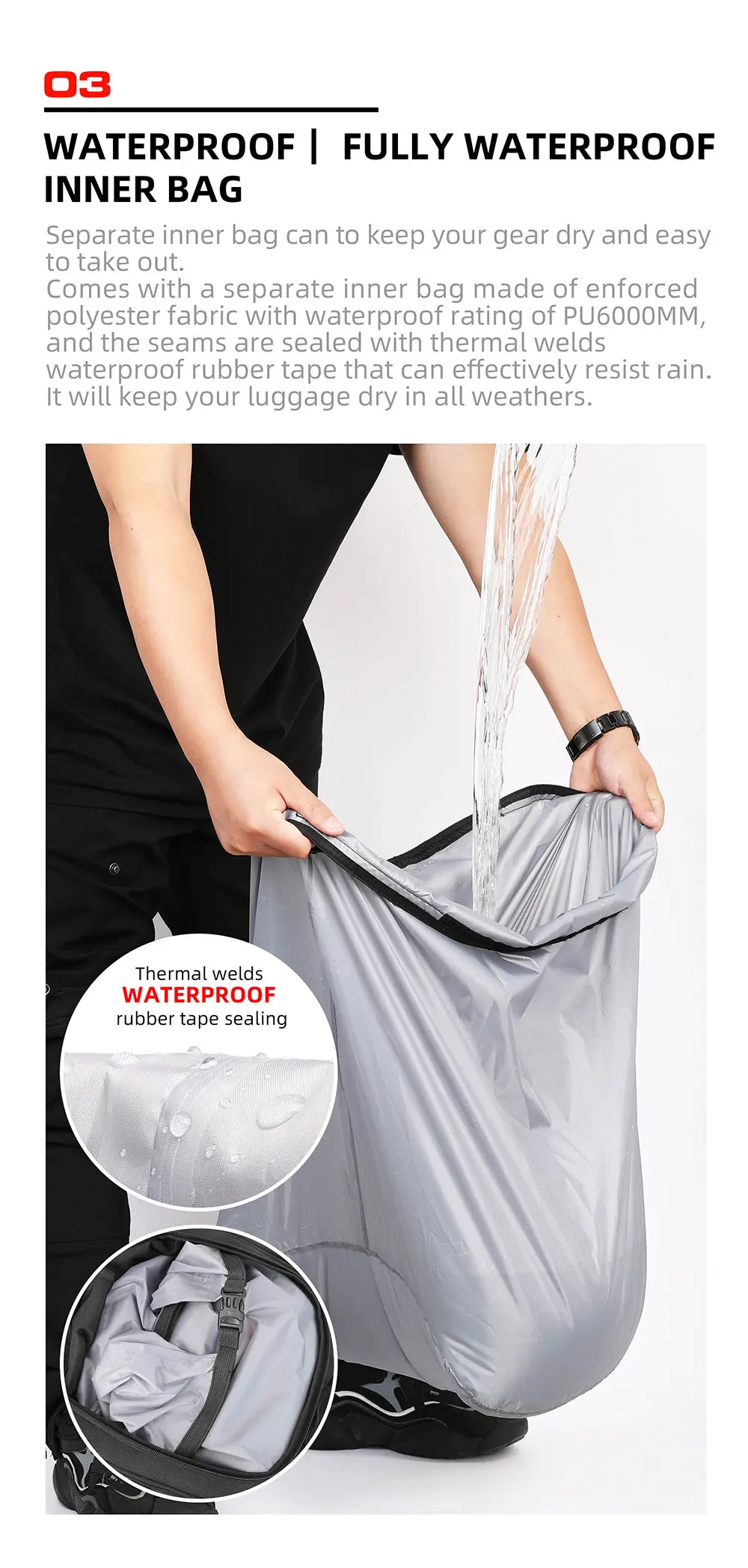 Back seat bag for Twist-N-Go Chicago image 8