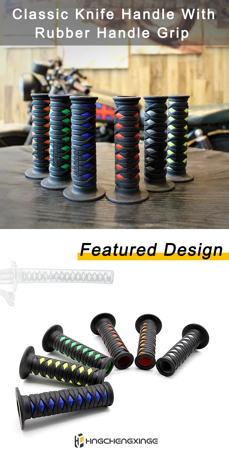 DAYTONA style rubber gel motorcycle handlebar grips for Ultra Cycle So Cal Pro Rigid250