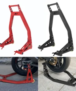 Motorcycle Front / Rear Wheel Lift Stand For Motorcycle Tire Repairing Tool