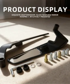 Motorcycle Blade Wing Rearview Mirrors FOR MOTORCYCLE