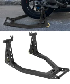 Motorcycle Front / Rear Wheel Lift Stand For Motorcycle Tire Repairing Tool