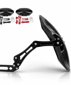 Motorcycle Mudguard Carbon Fiber Adjustable for SUZUKI V-Strom 800 - Image 7 Motorcycle Mudguard Carbon Fiber Adjustable for SUZUKI V-Strom 800 - Image 7