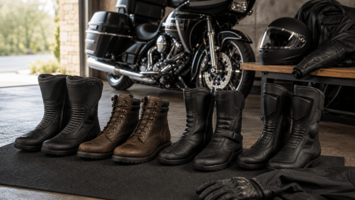 Motorcycle boots for safety and comfort buying guide