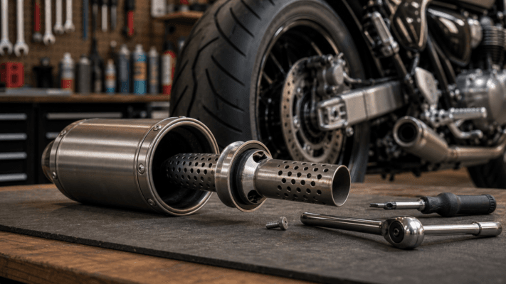 Motorcycle exhaust baffles pros and cons guide