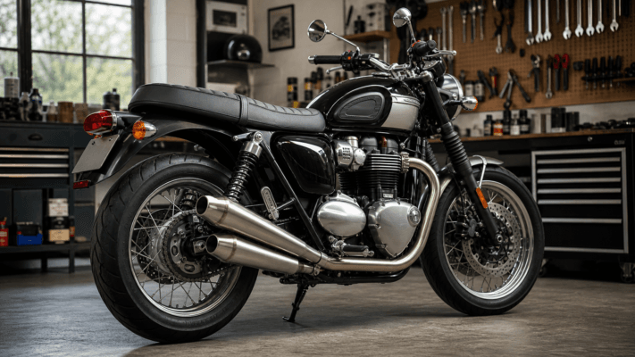 Triumph Bonneville T100 exhaust upgrade guide